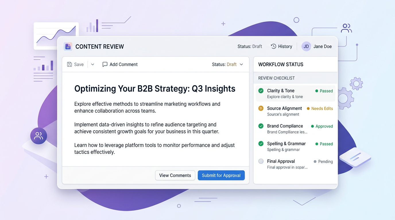 Mockup asisten reviewer dokumen